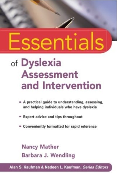 Essentials of Dyslexia Assessment book cover
