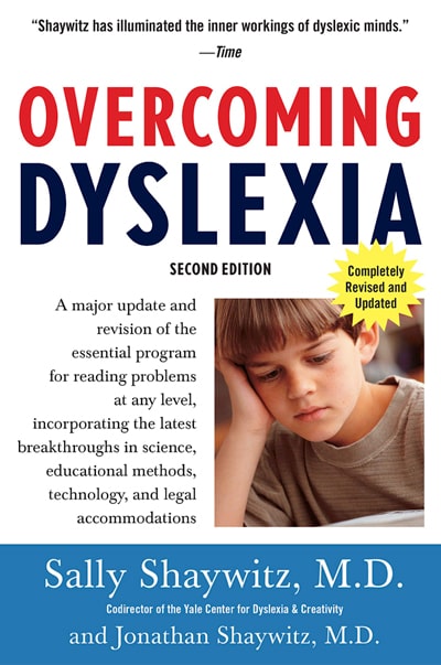 Overcoming Dyslexia book cover